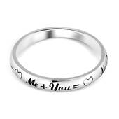 Me+You Silver Rings NSR-972n